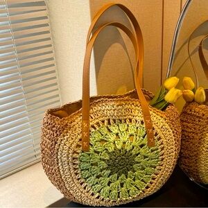 🆕 Perfect Lily - Bohemian Handwoven Shoulder Bag - Large Capacity Crochet Tote